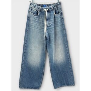 HUGO x Hugo Boss Drako Relaxed Jeans Mens Size M Drawstring Elastic Waist Denim